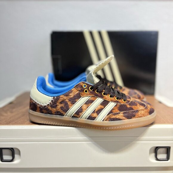 Adidas Wales Bonner Samba Pony Tonal Low Trainers Sneakers - Picture 4 of 9